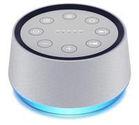 White Noise Machine Brown Noise Machine with 30 Soothing Sounds for Sleep 12 Colors Night Light Sound Machine for Baby Adults Kids Sleep Machines 36 Volume Levels 5 Timers for Home Office Travel
