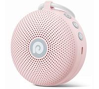 White Noise Machine, Dreamegg Portable Sound Machine Baby Features Powerful Battery, D11 Max Sleep Aid, Sound Machine for Baby Adults, 21 Soothing Sounds,Timer, Child-Lock, Pretty Pink Design