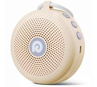 White Noise Machine, Dreamegg Portable Sound Machine Baby Features Powerful Battery, D11 Max White Noise Machine with 21 Soothing Sounds (Light Khaki)