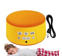 White Noise Machine - Portable Sleep Machine | Sound Máchine, Rechargeable Speaker with 29 HiFi Sound Effects Timer Fade Out Function, Non Looping Relaxation Audio Device | Rest Aid