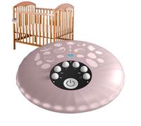 White Noise Machine, Portable White Noise Machines Babys Rechargeable Lighted WhiteNoises Maker with 3 Timer Settings, Lullaby Kids Sleep Aid Sound Machine for Babys Adults