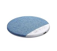 White Noise Machine - Rechargeable Music Boxs, Soothing Nature Sounds, Relaxing Audio System | Traveling Apartment Nursery Desk Study Zen Mood Better Rest Slumber Accessory Aid Equipment