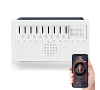 White Noise Machine, Sleep Sound White Noise Machine with 8 Natural Soothing Sounds Auto-Off Timer Night Light Bluetooth Speaker for Baby Adult Home Travel