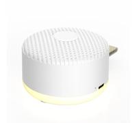 White Noise Machine, Smart Sleep Aid Sound Machine Portable for Baby Toddler with Breathing Night Light Rechargeable 30 Sounds(White)