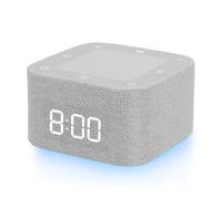 White Noise Machine, Sound Machine for Sleeping Baby Adults with 32 Natural Soothing Sounds & 7 Colors Night Light & Timer, Rechargeable Sound Sleep Aid Machine for Nursery Home Travel