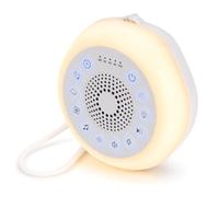 White Noise Machine with Night Light, Sound Machine with 27 Soothing Sounds, Volume Adjustment, Child Lock, 8-Color Atmosphere Light, 4 Timer Levels, USB Rechargeable for Baby Kids Adults Gift