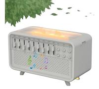White Noise Night Light Humidifier, Bulora Sound Box, Bulora Sleep Box, 8 Group Nature Sound, Upgrade Bluetooth 5.3, 200ml Water Tank Capacity, Calm Busy Brains for Faster (1pcs)