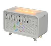 White Noise Night Light Humidifier, Bulora Sound Box White Noise Sound Machine, Sleep Sound Machine with 8 Soothing Sounds & 11 Color Night Lights, Bluetooth Wireless Speaker & Timer for Home Office