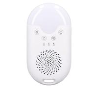 White Noise Sleep Instrument, 21 Sound Multifunction Rechargeable Promote Sleep Sound Machine, Colorful Light Various Music, for Night Use