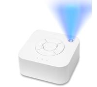White Noise Sleep Machine,Sleep Aid for Adults & Babies,9 Soothing Sounds,White Noise,Ocean Waves,Rain,etc,Rechargeable,Portable with LED Breathing Light,15/30/60min Timer,Ideal for Home,Office,Travel