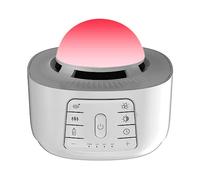 White Noise Sleep Machine Sound s, with various Natural Soothing Sounds,8 levels of brightness can be adjusted, by AC or USB for Baby Kids Adults
