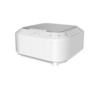 White Noise Sound Machine 28 Solfeggio Frequencies Rechargeable Portable Baby Soothing Therapy Sleep Sounds Sleep Machine Sound Machine Portable Light,Portable Function White Adults Sleeping A