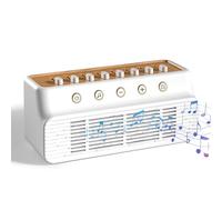 White Noise Sound Machine - Classical Style 8 Natural Sounds, Wireless Connections, Sleep Timer, Headphone White Noise Machine for Sleeping, Living Room, Office