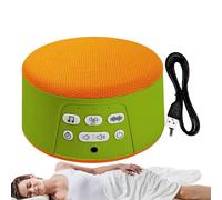 White Noise Sound Machine - Sleep Noise Machine for Adults | Natural Soother Electronic Gadgets with Auto-Off Timer Function for Apartment Hotel Travel Meditation Privacy