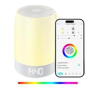 White Noise Sound Machine, White Noise Machine for Sleeping, Sleep Sound Machines, 32 Soothing Sounds, Adjustable Volume & Night Light,Timer, App Control, Easy to Sleep, Relax