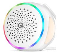 White Noise Sound Machine with 27 Soothing Sounds,Sleep Sound Timer and Memory Function - Portable Sound Machine for Baby and Adult at Home,Office,Travel and More