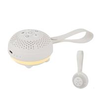 White Noise Sound Machine with Voice Recording & 16 Soothing Sounds +3 Night Lights, Portable and Rechargeable Design & 3 Auto-Off Timers - Perfect for Baby/Adults/Sleeping/Travel