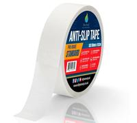 White Non Slip Tape Roll Pro Standard Grade - Anti Slip Traction for Indoor/Outdoor Use 50mm x 18.3m / White