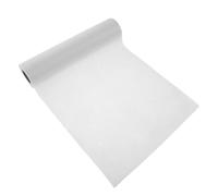 White Non Woven Fusible Interfacing Roll for Sewing Garments | Single Sided Adhesive, Double Point Bond, Thin Support for Jackets and Waistbands, 11.8 Inch X 20 Yard Roll