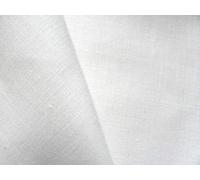 White Normandie Surface Embroidery Fabric 50 x 90 cm 55% Cotton, 45% Linen by Zweigart