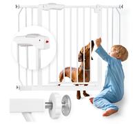 White Nukido 718000 safety gate barrier
