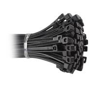 White Nylon Cable Ties 35x370mm (100 Pack) - Ideal for securing and organizing Cables and Materials in Electrical or DIY Projects.