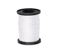 White Nylon Sewing Threads, 50m Bonded Nylon Rope for Braided、Clothesline、Camping、Upholstery、Luggage、Outdoor