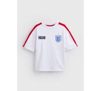 White Official FA England Graphic T-Shirt 8 years