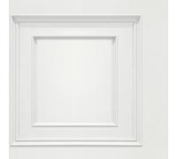 (White) Oliana Panel Wallpaper World of Wallpaper