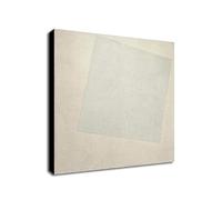 White On White by Kazimir Malevich 1918 - Wrapped Framed Canvas Wall Art (24 x 24 inch / 61cm x 61 cm)