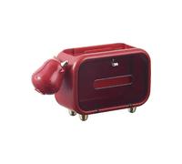 (White, One size) Environmentally Friendly Non Toxic Cartoon Tissue Boxes with Smooth Edges Harmless to People Protect You in All Aspects Red