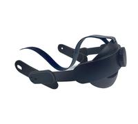 (White, One size) Head Strap For Meta Quest 3 VR Elite Halo Strap Comfort Adjustable for Meta Quest 3 VR Headband Black