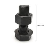 (White, One size) Metal Screw Storage Box with Pad Ring Small Organizer for Pill for Case Container for Cash Diamond Small Items Multifunc Black