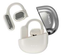 (White, One size) Open Ear Headphones Bluetooth 5.3, True Wireless Open Ear Earbuds ENC Clear Talk with 16.2mm Dynamic Drivers 45Hrs Playtime Wireless Earbuds Long-Last