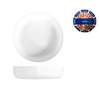 White Opal Glass Bowl Diwali 26cm