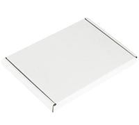 WHITE OR BROWN C4 C5 C6 DVD DL MINI BOXES LARGE LETTER CARDBOARD SHIPPING PIP (C5 (22cm x 16cm x 2cm), WHITE, 1)