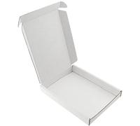 WHITE OR BROWN C4 C5 C6 DVD DL MINI BOXES LARGE LETTER CARDBOARD SHIPPING PIP (C6 (16cm x 11cm x 2cm), WHITE, 50)