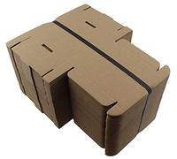 WHITE OR BROWN C4 C5 C6 DVD DL MINI BOXES LARGE LETTER CARDBOARD SHIPPING PIP (MINI (10cm x 10cm x 2cm), BROWN, 500)