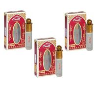 White Oudh Attar Perfume Oil, Alcohol-Free, Long Lasting Fragrance, 6ml (3 Unit)