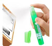 White-Out Corrections Fluid - Thermal Paper Privacy Smear, Fast-Drying Eraser, Document And Label Protection, Ink Concealer | Compact Tool For Packages, Shipping, Office Use, Home Organization