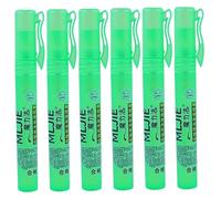 White Out Liquid Quick Spry Thermal Paper Eraser with Lid Portable Correction Fluid for Home School Office Information Protection 6Pcs Office Products