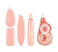 White Out Tape, 5 Pieces Quick Dry Color Correction Tape for Fast Mistake Covering & Writing, Small Aesthetic White Out Tapes for Home, Offices, School Use, 4.92x6.69x0.79 inches