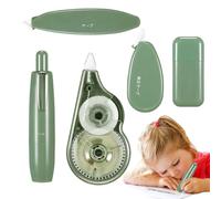 White Out Tape, Correction Roller Set, Quick Dry Tape, 5 Colors, Smooth Application, Compact Design, No Smudge Finish, Easy Grip, Tear Resistant, Perfect for School, Office, Home, 12.5x17x2cm