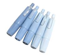 White Out Tape - Pack of 5 Correction Tape Pens, Double-Sided White Correction Tapes Made of PP, 11.5 x 2 x 1.7 cm, Retractable, Easy to Apply and Correction Tape Pens for Men, Women,