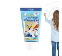 White Paint for Wall,100g Patching Agent with Roller Brush | Quick Drying Ceiling Wall Repair Paint - for Ceiling Drywall Corner Patching Living Room Bedroom