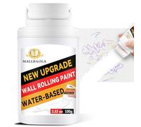 White Paint for Walls, Wall Paint Roller Kit, Integrated White Wall Paint, Fast-Drying & Water-Based Roller Paint for Graffiti, Stain, Scratchs Cover, Quick Fix Wall, Furniture, Bathroom, Wood Paint