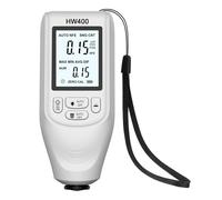 (White) Paint Thickness Gauge | Professional Coating Depth Gauge Tester For,LCD Display Automotive Paint Thickness Measurement With Ultra High Precision Probe