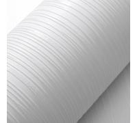 White paintable Wallpaper hides imperfections Cracks 10m Full Roll | Textured Thick Blown Vinyl
