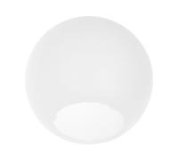 White Pe Sphere Lamp Shade Globe Replacement 120mm 65mm Opening