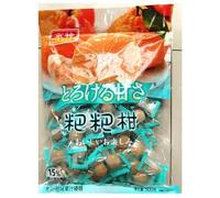 White peach mango fruit juice hard candy, grape lychee fruit candy, milk sugar, assorted fruit candy gift pack, wedding candy, preserved fruit, candied fruit, sweets dessert (Tangerine,500g)